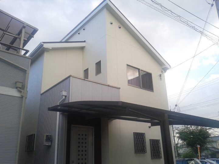 加古川市 外壁塗装・屋根塗装施工 – 兵庫県 加古川市のＮ様邸