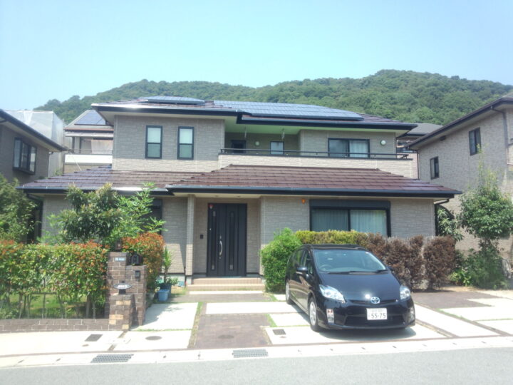 外壁塗装・屋根塗装施工 – 兵庫県 姫路市のＭ様邸
