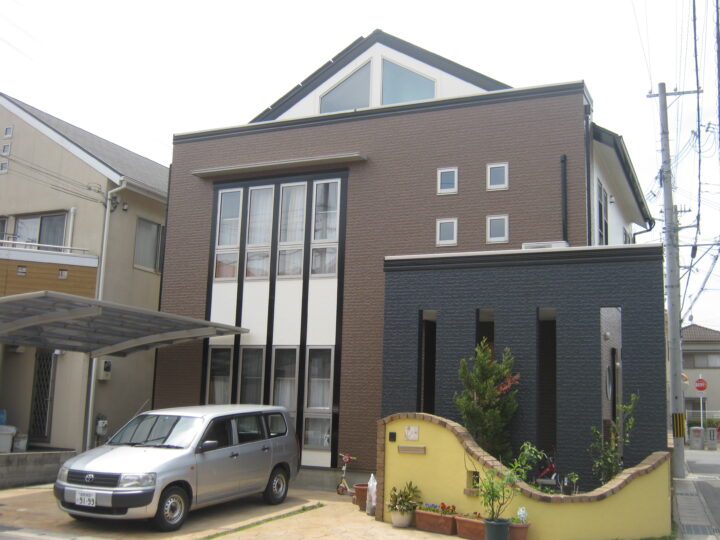 姫路市の外壁塗装・屋根塗装施工 – 兵庫県 姫路市のミュージアムの様なＭ様邸