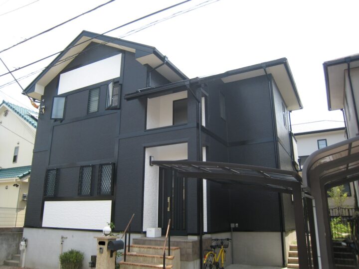 神戸市北区 リフォーム「シャープで、カッコ良くなります！」 – 外壁・屋根塗装工事 – 兵庫県神戸市北区のY様邸