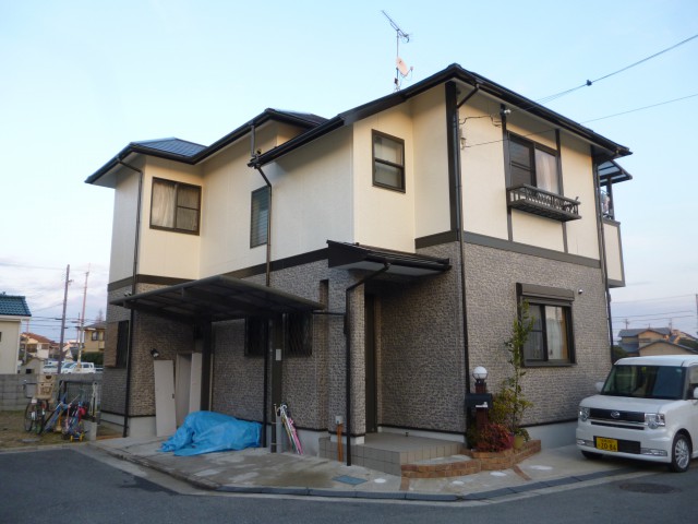 塗装後の兵庫県加古川市I様邸