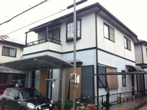 加古川市-Ｏ様邸の外壁塗装・屋根塗装施工前